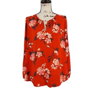 MOVING SALE! Old Navy floral blouse L